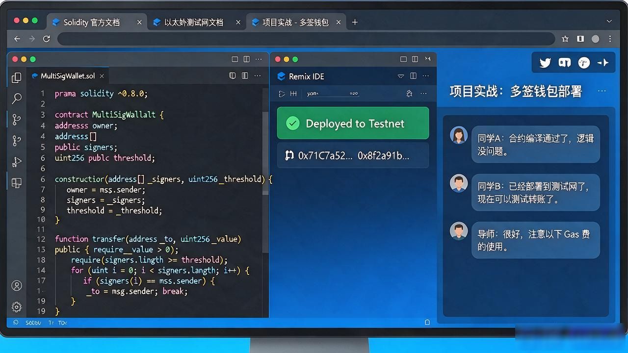 区块链教学视频系列_区块链视频教程_从底层共识到应用落地